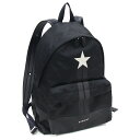 ジバンシー バックパック ブラック ナイロン レザー 中古 リュック ロゴ スター 星 メンズ 男性 GIVENCHY