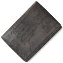 ベルルッティ 名刺入れ カリグラフィ ブラック ヴェネチアンレザー 中古 カードケース 定期入れ パスケース ビジネス メンズ 男性 紳士 Berluti