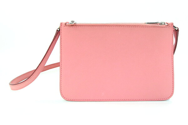 バーバリー ショルダーバッグ ピンク レザー 中古 斜め掛け ポシェット ロゴ レディース 女性 BURBERRY auc-yume-11013290 夢市場プレミア サンプル画像2