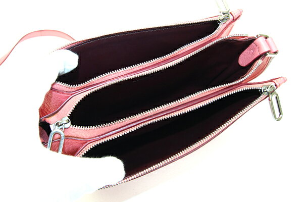 バーバリー ショルダーバッグ ピンク レザー 中古 斜め掛け ポシェット ロゴ レディース 女性 BURBERRY auc-yume-11013290 夢市場プレミア サンプル画像3