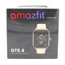 アマズフィット スマートウォッチ GTS 4 43mm ミスティホワイト 新品 未使用 メンズ レディース アンドロイド android Amazfit(2)