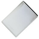 ダンヒル カードケース デューク メタリック ビジネス カードケース DU18F2470DC074 シルバー ブラック パテントレザー 中古 パスケース 名刺入...