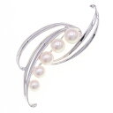 ミキモト ブローチ SV スターリング シルバー925 パール 中古 ピンブローチ アクセサリー ジュエリー 真珠 レディース MIKIMOTO