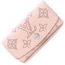 ルイヴィトン 4連キーケース マヒナ ミュルティクレ4 M82760 ローズジャスミン 中古 カギ 鍵 ピンク レディース LOUIS VUITTON