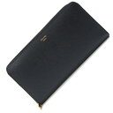 セリーヌ ラウンドファスナー長財布 ラージ ジップドウォレット 10B553BEL.38SI ブラック レザー 中古 ロングウォレット 財布 ロゴ レディース ...