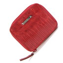 グッチ コインケース 115276 レッド リザード 中古 エキゾチックレザー 小銭入れ ミニ財布 コンパクトウォレット ロゴ レディース ヴィンテージ GUCCI