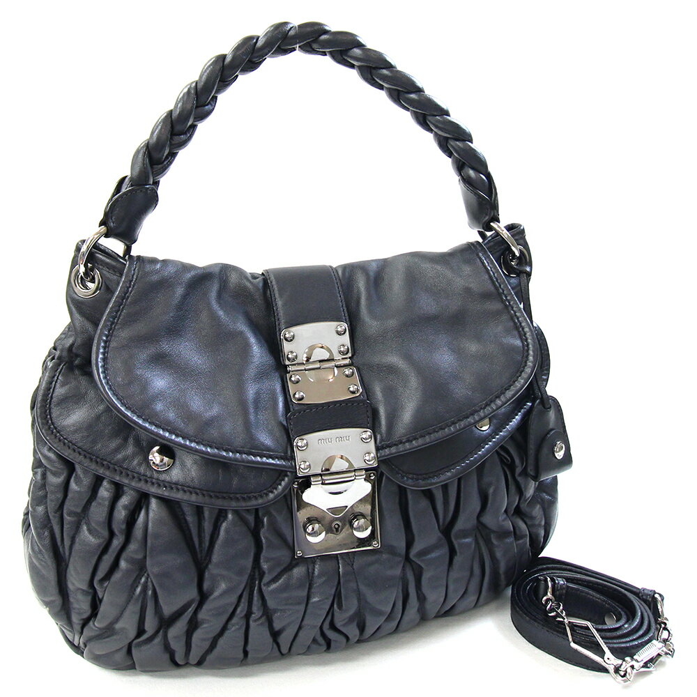 ミュウミュウ 2WAYショルダーバッグ 