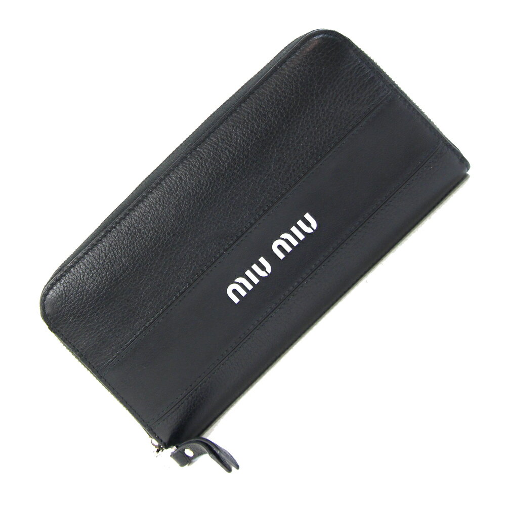 ミュウミュウ ラウンドファスナー