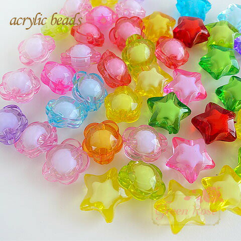 ꥢ顼ӡ2 ߥå顼 100g ץ饹å ᤫ å ꡼ beads788 GreenRoseY...