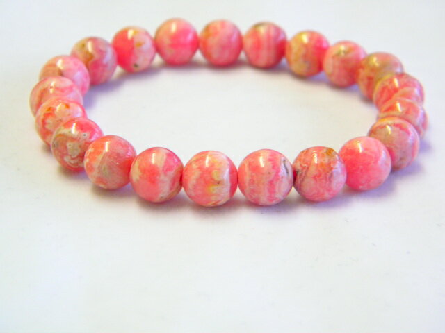 インカローズブレスレット パワーストーンAAA 天然石 母の日 誕生日 プレゼント I28-23 GreenRoseYumi