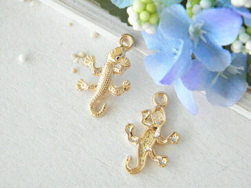 【卸売り】単価42円 金属チャーム カエル&トカゲ 10個/ 爬虫類/両生類/生き物/メタルパーツ/アクセサリー/エポチャーム/ペンダントトップ/キーホルダー/ストラップ/ゴールド/材料/資材/J6-367G J6-365G J6-366G