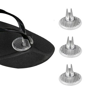 つま先 ジェルインソール サンダル ビーチサンダル 滑り止め 靴ズレ防止 鼻緒保護 衝撃吸収 履物 下駄 痛み緩和 2個 tools385 GreenRoseYumi