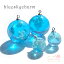 アクリル 青空 チャーム 雲 スカイ j6-4672 GreenRoseYumi 150円