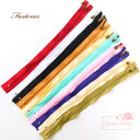 玉付きファスナー30cm3本 ポーチマカロンコインケースバッグ手芸布小物 GreenRoseYumi