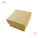 ギフトボックス クラフト紙 約53×53mm 2個 box48【宅配便】 GreenRoseYumi