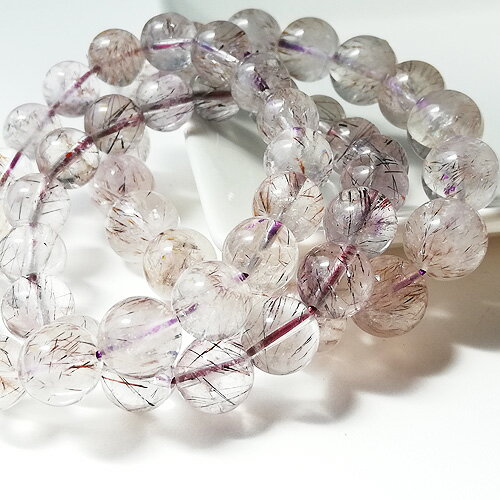 限定 天然石 スーパーセブン ブレスレット 1本 母の日 プレゼント パワーストーン 送料無料 nsw-406 GreenRoseYumi