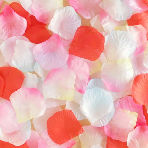 フラワーペタル 花びらモチーフ ブライダル ウェディング ディスプレイ 約100枚入り　全5色　 motif521 GreenRoseYumi