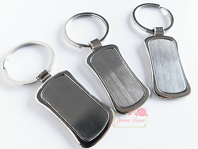 高品質キーホルダー スクエア　2個 ym1-1894 GreenRoseYumi