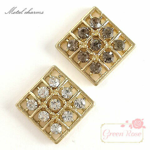 °㡼  12mm  2 j6-4683 GreenRoseYumi