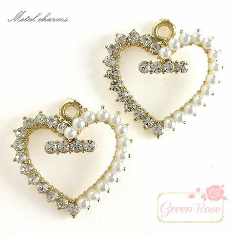 °㡼 ϡ 19mm  2 j6-4685 GreenRoseYumi
