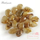 ルチルクォーツ チャーム しずく 1個 全20タイプ tb-343 GreenRoseYumi