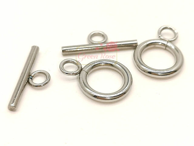 マンテル　ステンレス製 金具 シルバー 2個 kanagu564 GreenRoseYumi
