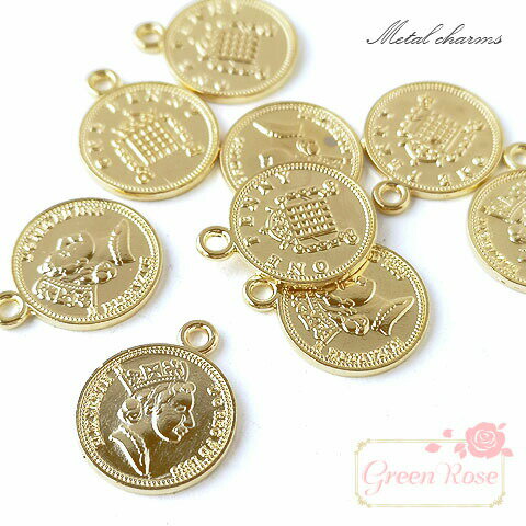 °㡼  14mm  10 j6-4834 GreenRoseYumi
