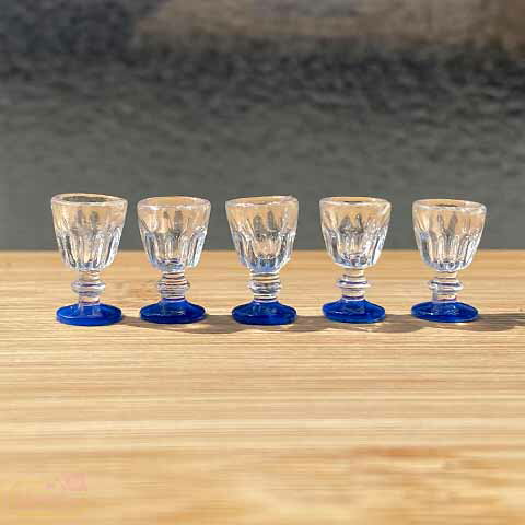 ミニチュア グラス プラスチック 2個 ym1-2267 GreenRoseYumi