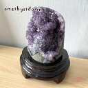 【1点限定】天然石 アメジスト ドーム クラスター パワーストーン 紫水晶 置石 開運 インテリア 結晶 オブジェ amed28 GreenRoseYumi