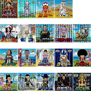ワンピースワールドコレクタブルフィギュアステッカー5弾19種セットバンプレストプライズ