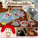 Little forestfellow(リトルフォレストフェロォ) はじめまして タグ 全6種+ディスプレイ台紙セット アイピーフォー ガチャガチャ コンプリー...