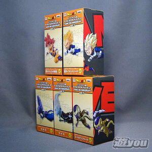 ドラゴンボール超ワールドコレクタブルフィギュア-ANIME30thANNIVERSARY-vol.55種セットバンプレストプライズ