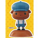カプキャラ おしりたんてい 2 3:ブラウン バンダイ ガチャポン ガチャガチャ ガシャポン