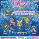 初音ミク ねんどろいどぷらす カプセル ラバー キーチェーン Band together 第2弾 全6種 ディスプレイ台紙セット グッドスマイルカンパニー ガチャガチャ コンプリート