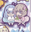 ご注文はうさぎですか BLOOM キャラばんちょうこう ラバー マスコット 6:チノ&ココア スタンドストーンズ ガチャポン ガチャガチャ ガシャポン