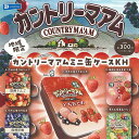 地域限定 カントリーマアム ミニ 缶ケース KH 全5種+ディスプレイ台紙セット レインボー ガチャポン ガチャガチャ コンプリート