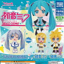 でふぉめ 初音ミク 全4種 ディスプレイ台紙セット タカラトミーアーツ ガチャポン ガチャガチャ コンプリート