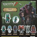 アイデンティティ 5 第五人格 衣装モチーフ ラバー クリップ 全6種+ディスプレイ台紙セット ブシロード ガチャポン ガチャガチャ コンプリート