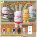 KOIMAN 鯉人 ザ コイマン 全5種+ディスプレイ台紙セット エール ガチャポン ガチャガチャ ガシャポン コンプリート