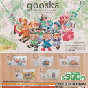 gooska グースカ ミニ ポーチ コレクション 全5種セット ホットライン ガチャポン ガチャガチャ ガシャポン コンプリート