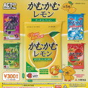 三菱食品 かむかむレモン ポーチ コレクション 全5種セット ACTマーケティング ガチャポン ガチャガチャ ガシャポン コンプリート