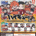 ハイキュー キャラばんちょうこう ラバー マスコット vol 2 全10種+ディスプレイ台紙セット スタンドストーンズ ガチャポン ガチャガチャ コンプリート