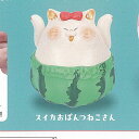 にゃん家の 団欒 ふくふく まんまる おぱんつ ねこさん 4:スイカおぱんつねこさん ベネリック ガチャポン ガチャガチャ ガシャポン