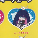 New パンティ & ストッキング with ガーターベルト アクリル キーチェーン 2:ストッキング ティーシーピー ガチャポン ガチャガチャ ガシャポン
