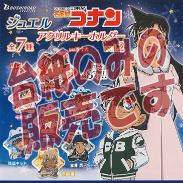 【非売品ディスプレイ台紙】名探偵コナン ジュエル アクリル キーホルダー vol.2 ブシロード ガチャポン ガチャガチャ ガシャポン