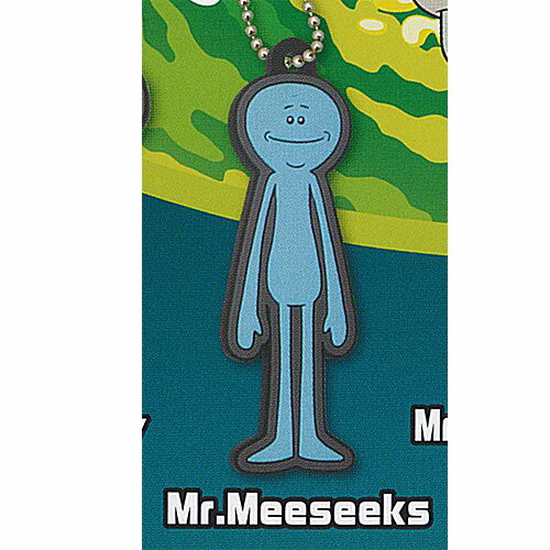 乐天商城 - リック＆モーティ ラバー マスコット 3：Mr.Meeseeks タカラトミーアーツ ガチャポン ガチャガチャ ガシャポン