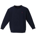 裏毛ワンポイントクルートレーナー POLO BCS