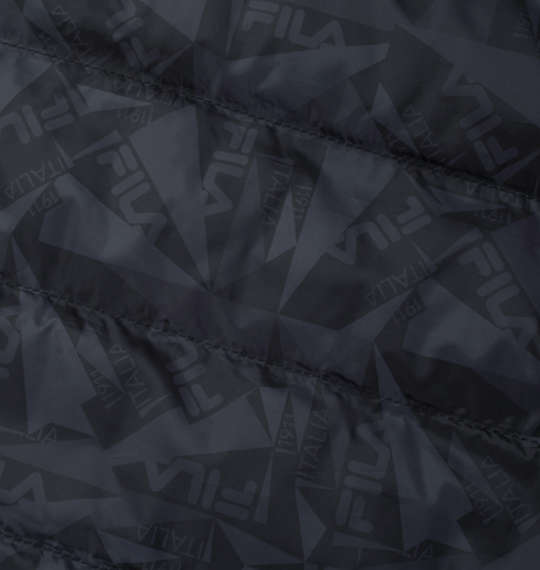 メンズ ダウン ブルゾン ゴルフ FILA GOLF フィラゴルフ 中綿 撥水 防風 保温 洗えるダウン 大きいサイズ ブラック 3L 4L 5L 6L