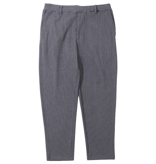 メンズ パンツ 柔らかくて 伸び感のある 生地 イージーパンツ ジャガード チャコール 3L 4L 5L 6L ストレッチ ウエストシャーリング セットアップ