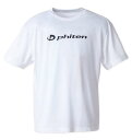 メンズ 半袖 tシャツ RAKUシャツ ロゴ入り Phiten 大きいサイズ ホワイト×ブラック 吸汗速乾 脇下メッシュ 裏メッシュ 汗をかいても サラッと快適な 着心地 3L 4L 5L 6L 8L